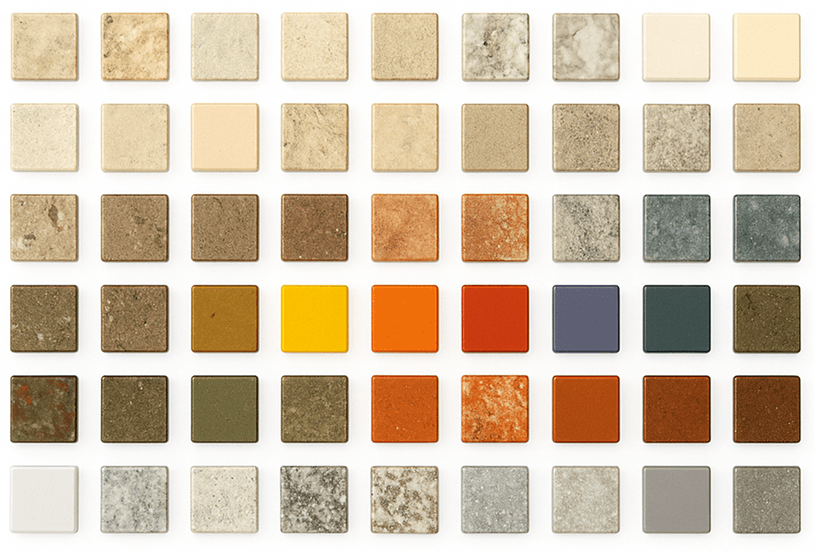 Цвета горизонтальные