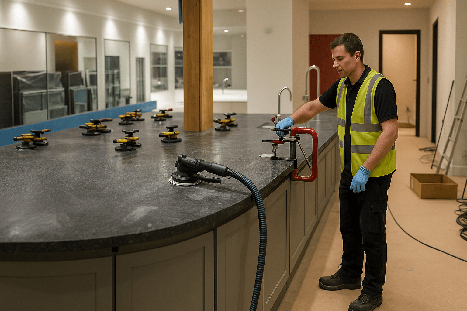 Монтаж изделий  по всей России